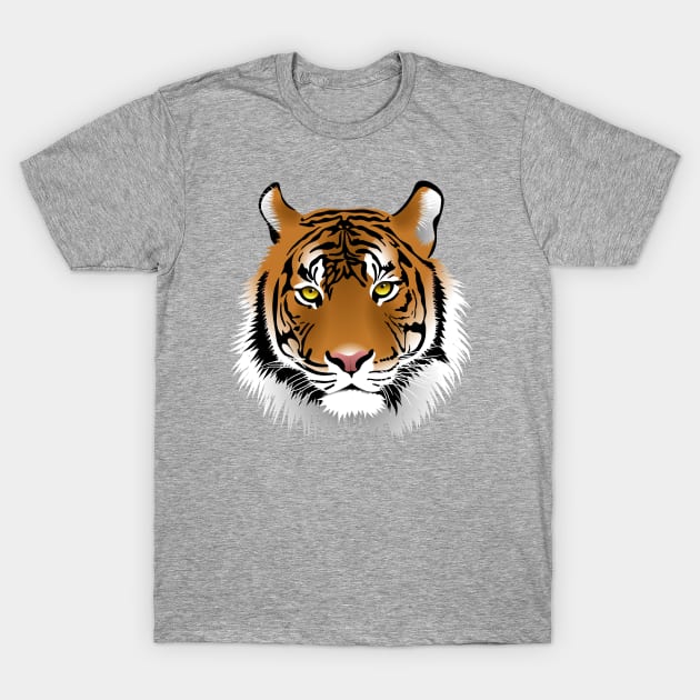 Hypnotic Bengal Tiger T-Shirt by PrintArtdotUS